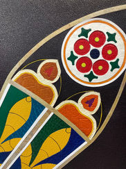 l'Atelier expose 11 rue des Juifs (en milieu de cour à droite) expo Rosace jusqu'au 24 octobre 2021