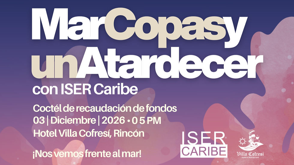 Mar, Copas y un Atardecer con ISER Caribe
