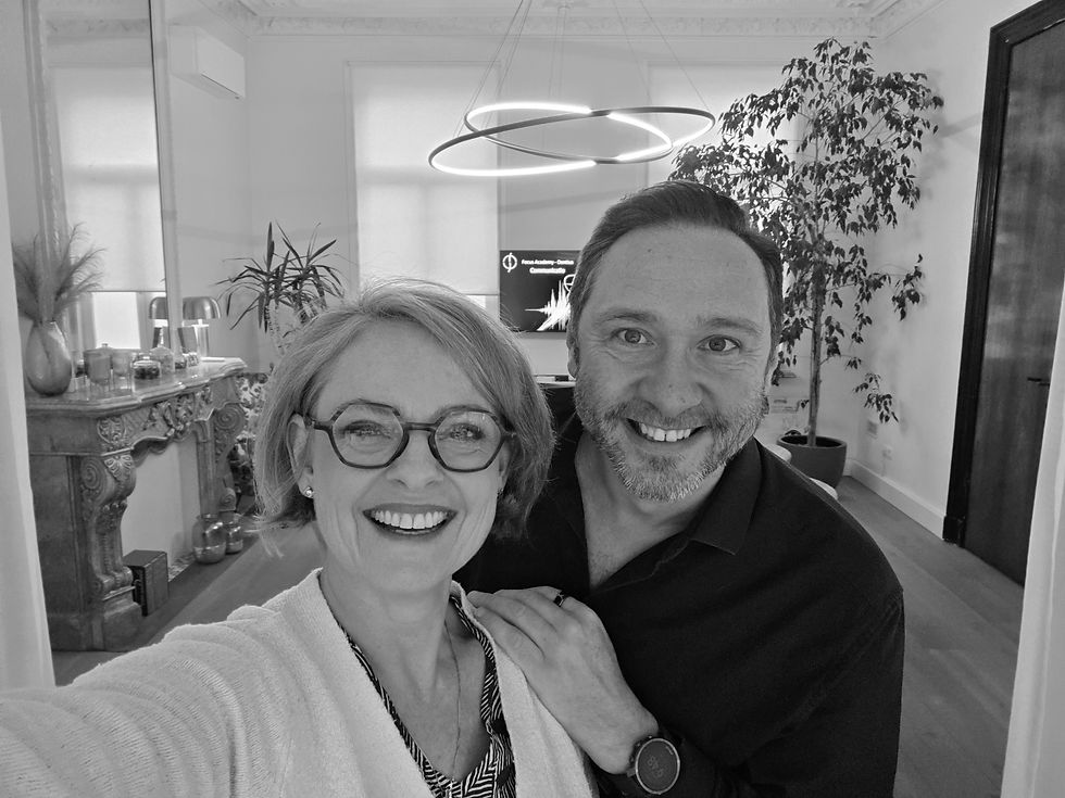 Severine Naessens and Stephane Browet - founders of Focus Academy Global