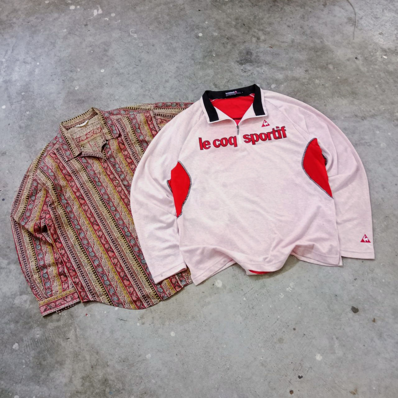 Lecoq golf wear & Hippie shirt