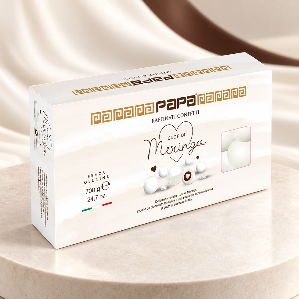 Papa Cuor di Meringa bianco - 700 g