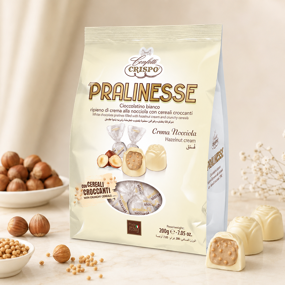 Pralinesse Crispo Crema alla Nocciola – 200 g