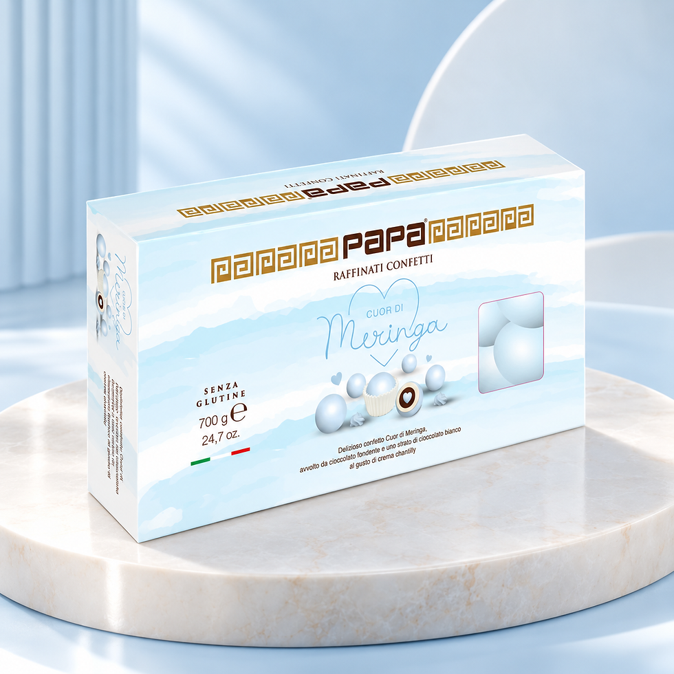 Papa Cuor di Meringa Carta da Zucchero - 700 g