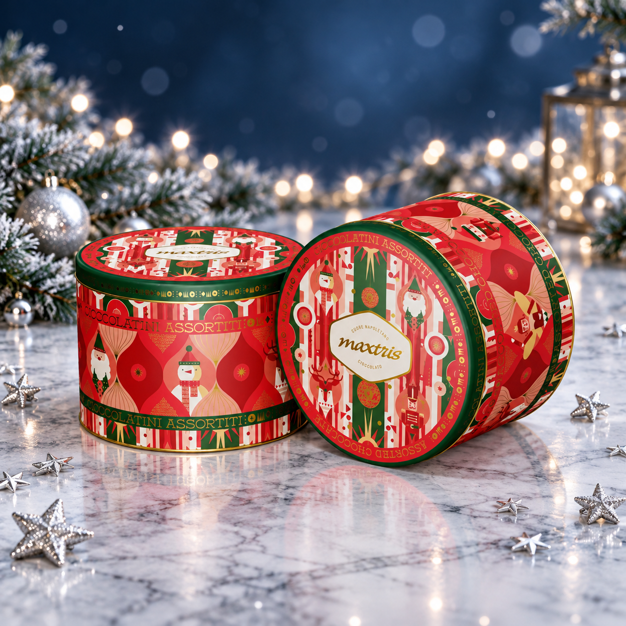 Maxtris Latta Christmas Cioccolatini Assortiti - 300g