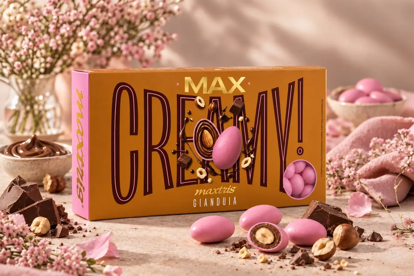 Max Creamy Gianduja – Rosa