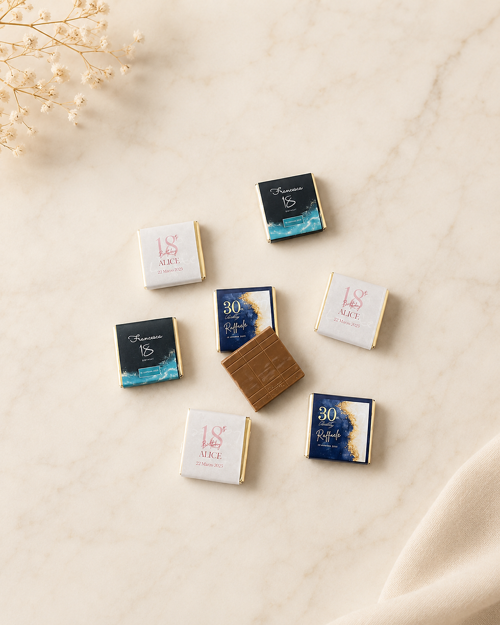 Kit da 54 cioccolatini personalizzati