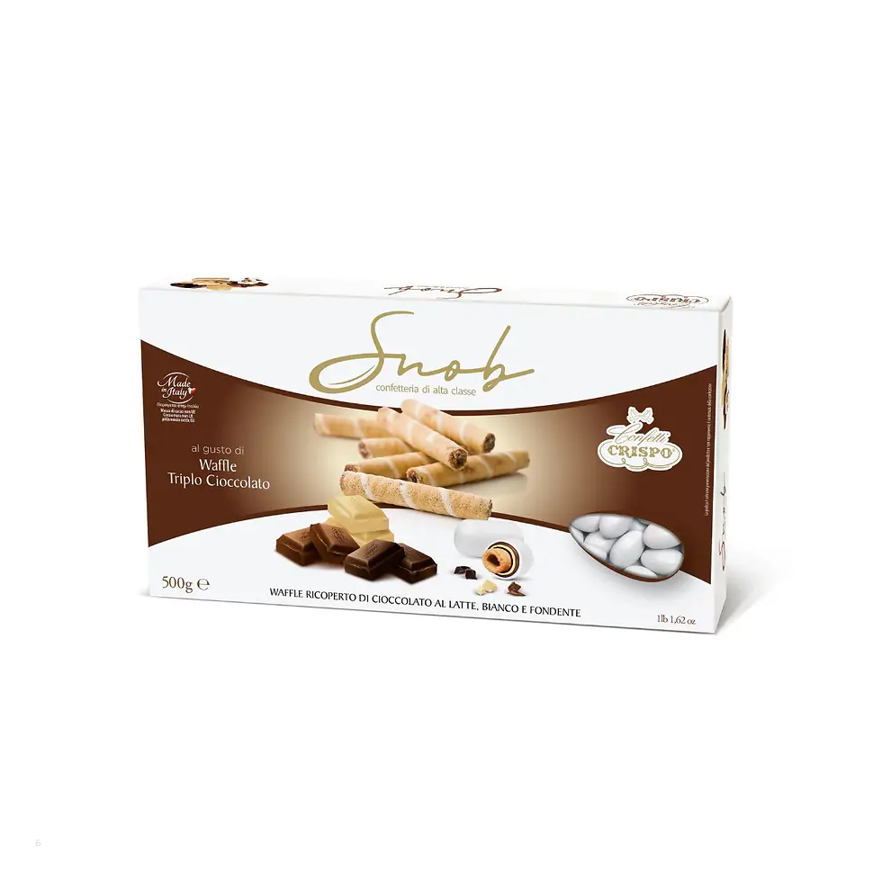 Confetti Snob Waffle Triplo Cioccolato