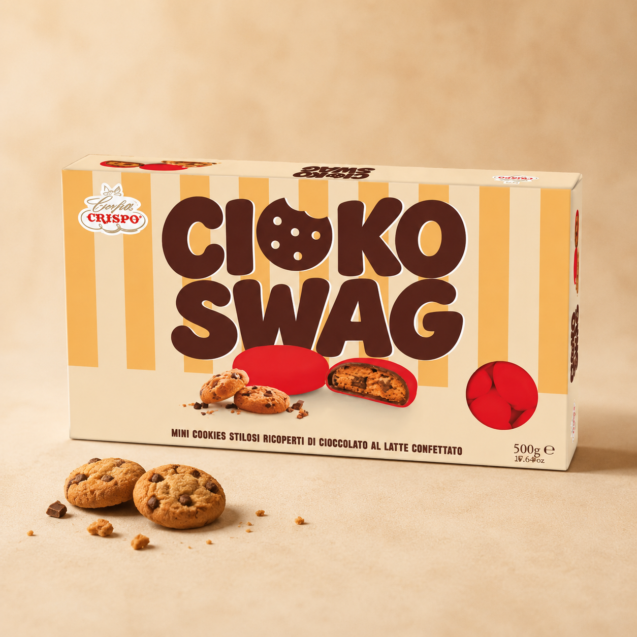 Cioko Swag Rosso Crispo – 500 g