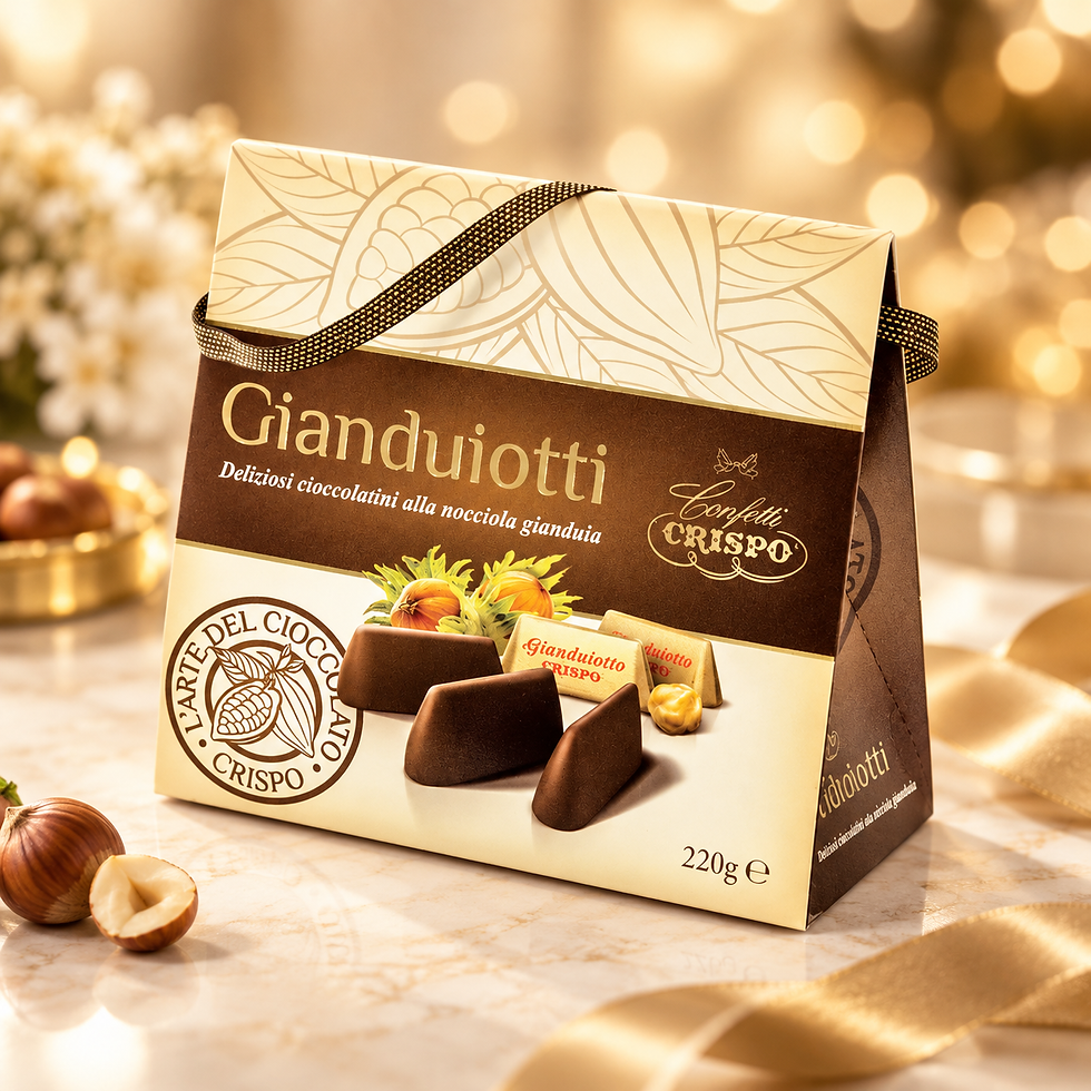 Crispo Gianduiotti Shopper 220g
