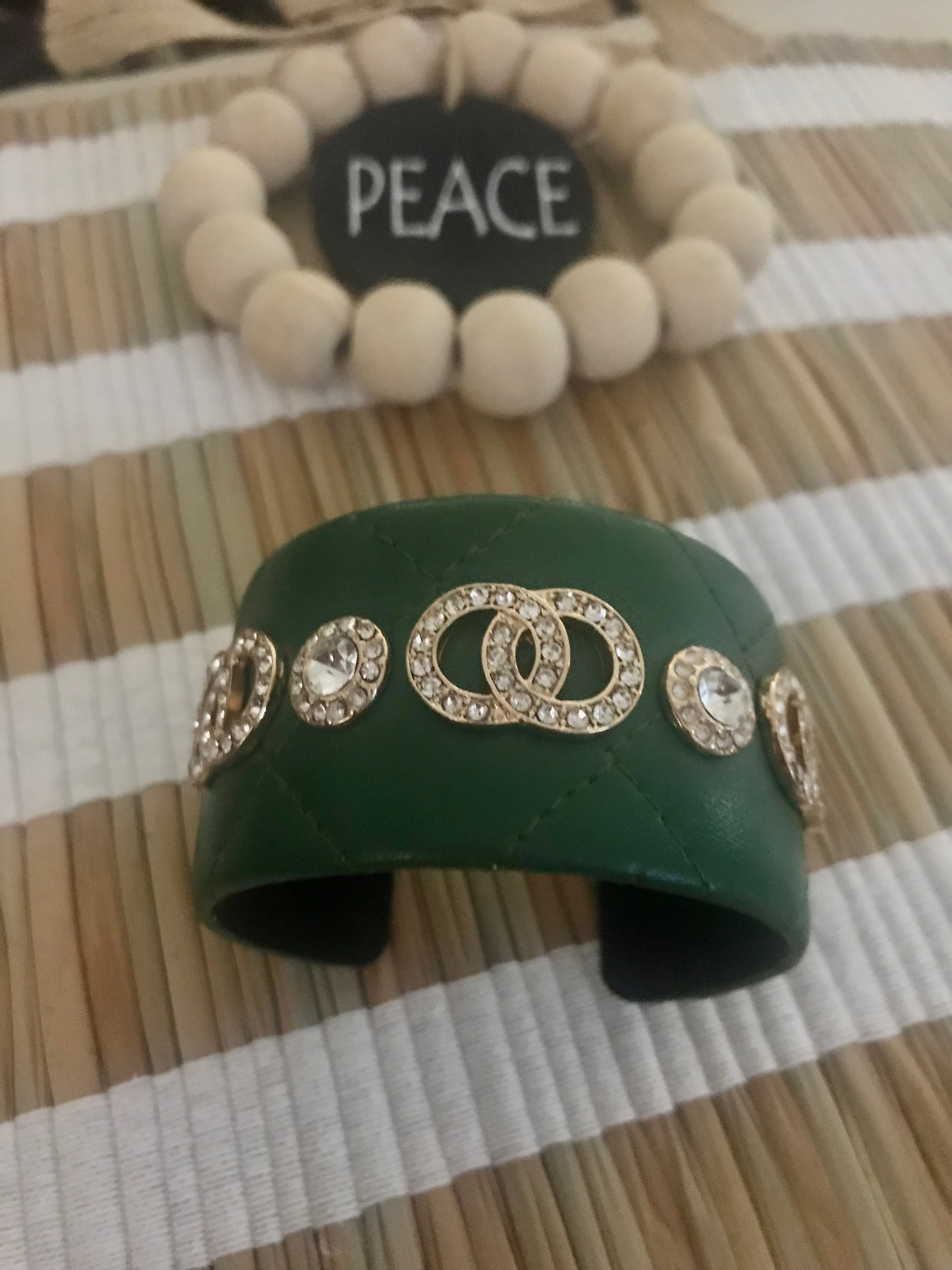 Green Crystal Bracelet