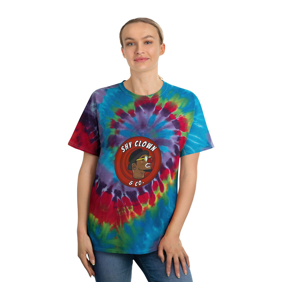 섬네일: Tie-Dye Shy Clown Design 