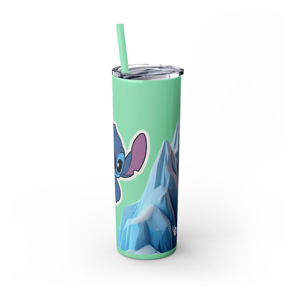 Miniatura: Peek-a-Boo 20oz Skinny Tumbler with Straw