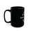 Miniatura: Mug - Morning Coffee Peace Quote Black Mug (11oz, 15oz)