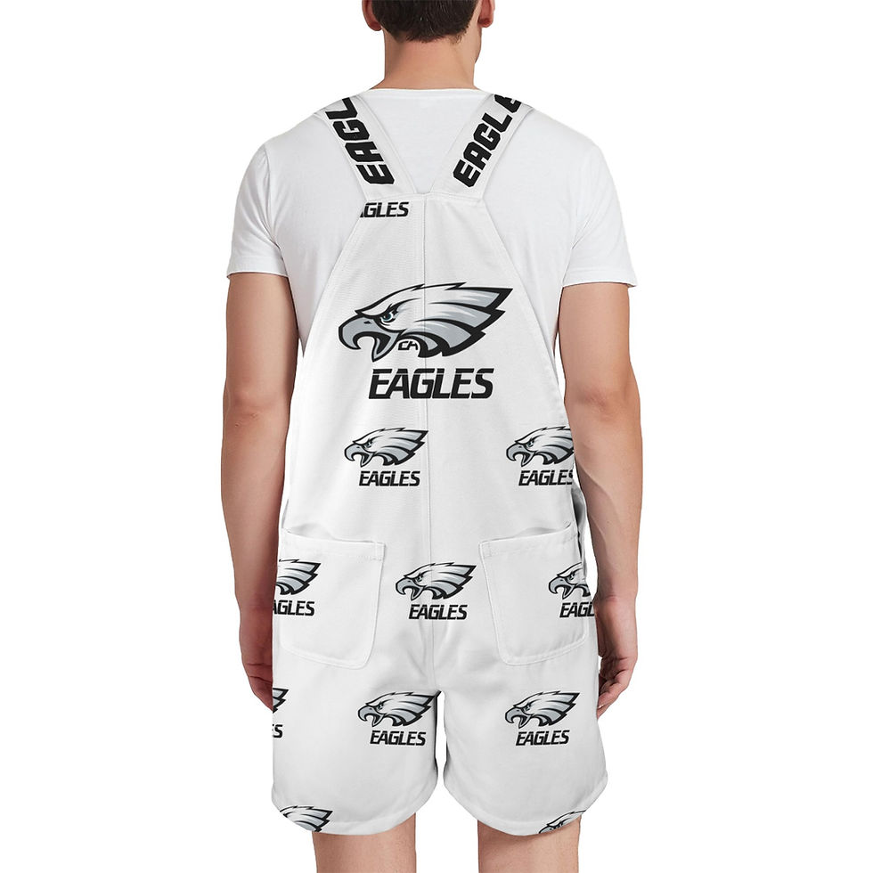 Miniatura: Custom team wear Unisex Shorts Suspender Jumpsuit