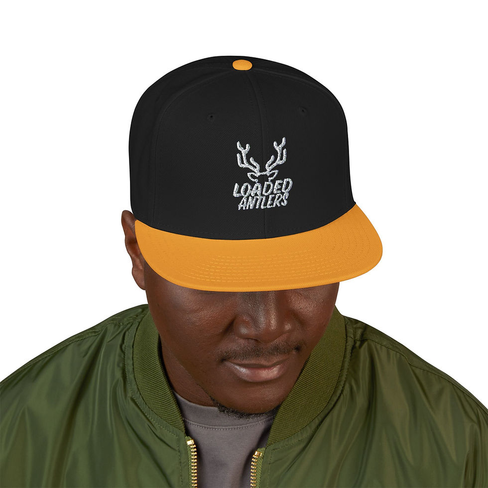 縮圖：Embroidered Snapback/ Loaded Antler 