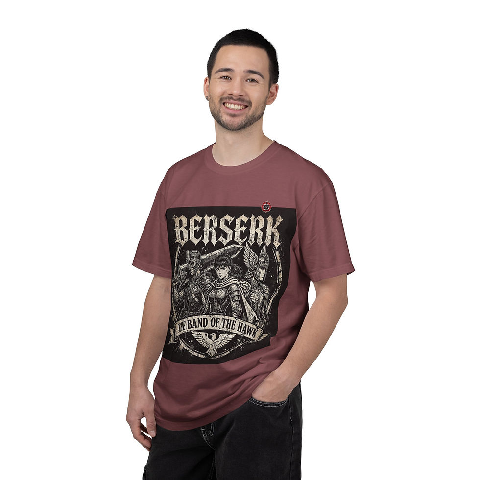 थंबनेल: Berserk "Band of the Hawk" Graphic T-Shirt