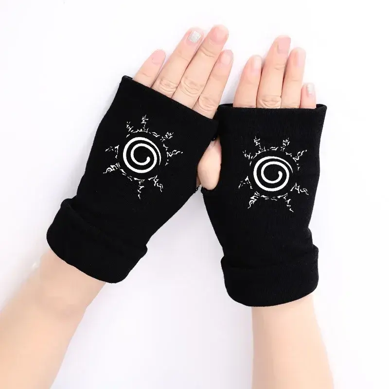 Miniatura: Naruto Anime Black Gloves for Children/Adult