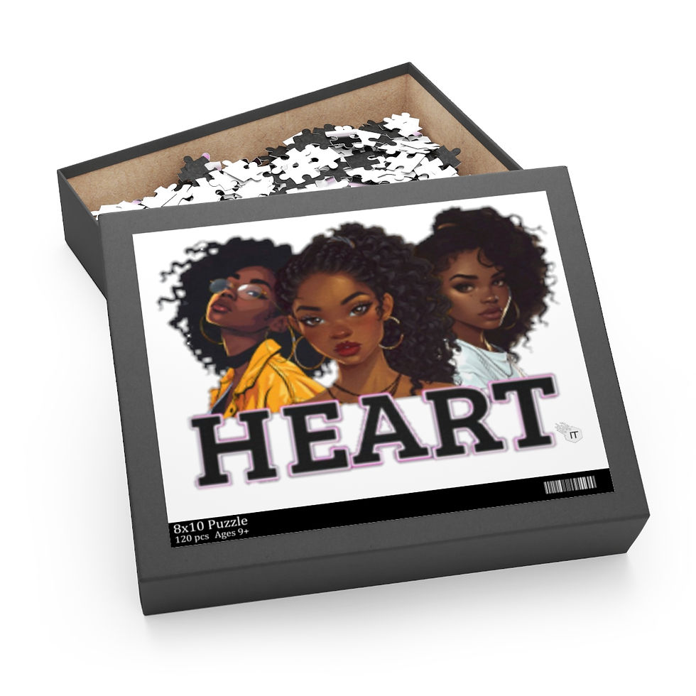 Miniatura: HEART Defining History Puzzle (120, 252, 500-Piece)
