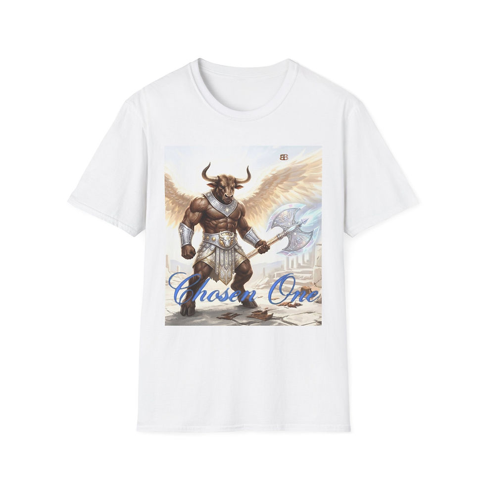 थंबनेल: Chosen One T‑Shirt — Fantasy Angelic 