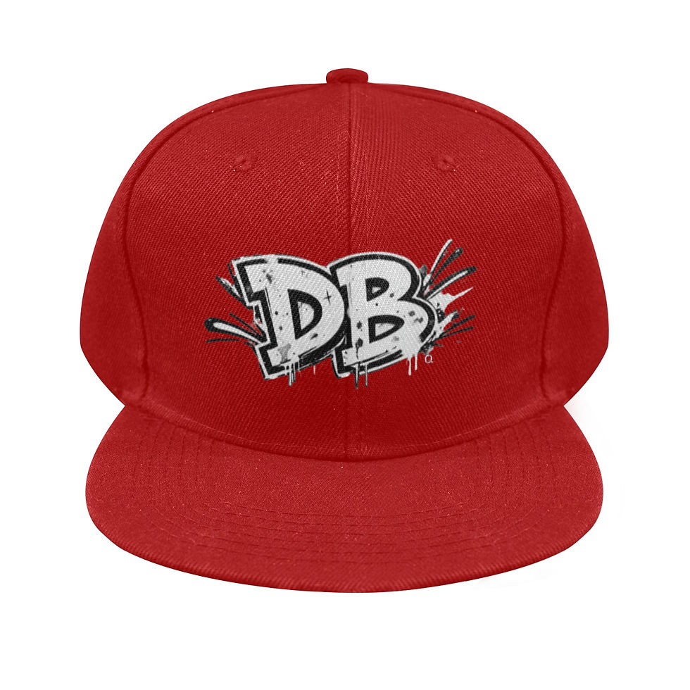 الصورة المصغرة: DB red Snapback Hat