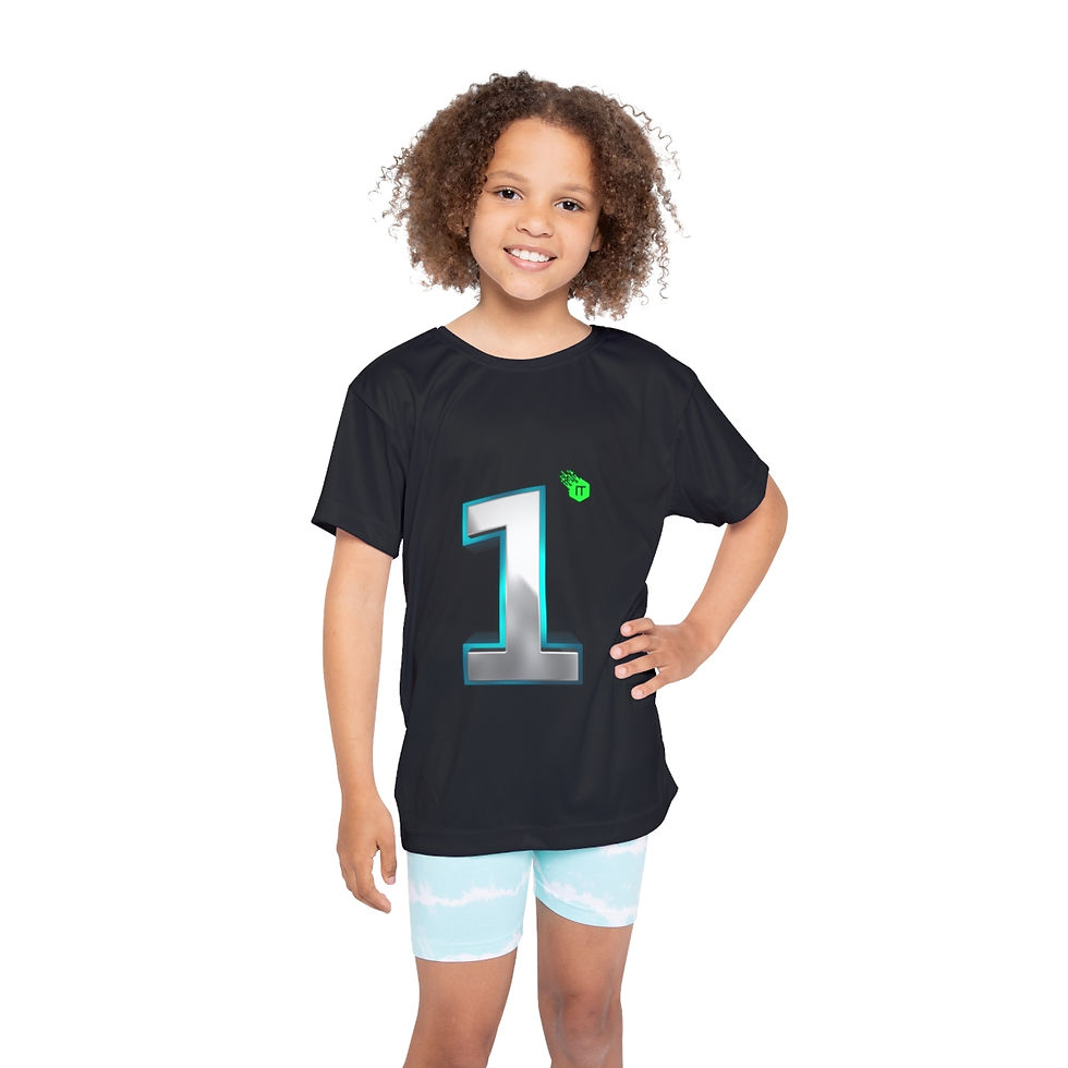 섬네일: Kids Sports Jersey #1