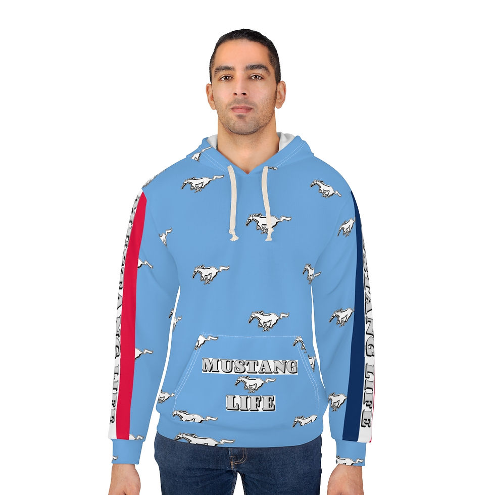 Miniatura: Blue Mustang LIFE Hoodie - Unisex Pullover