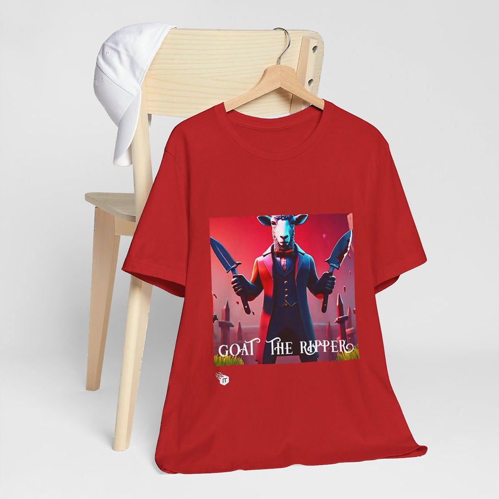 Miniatura: Unisex Goat The Ripper Jersey Tee V2
