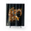 Miniatura: Sleek Tiger Floral Shower Curtain - Exotic Bathroom Decor for Animal Lovers
