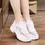 縮圖：Women Shoes Heart-Shaped Platform Sneaker By Zapatos Mujer