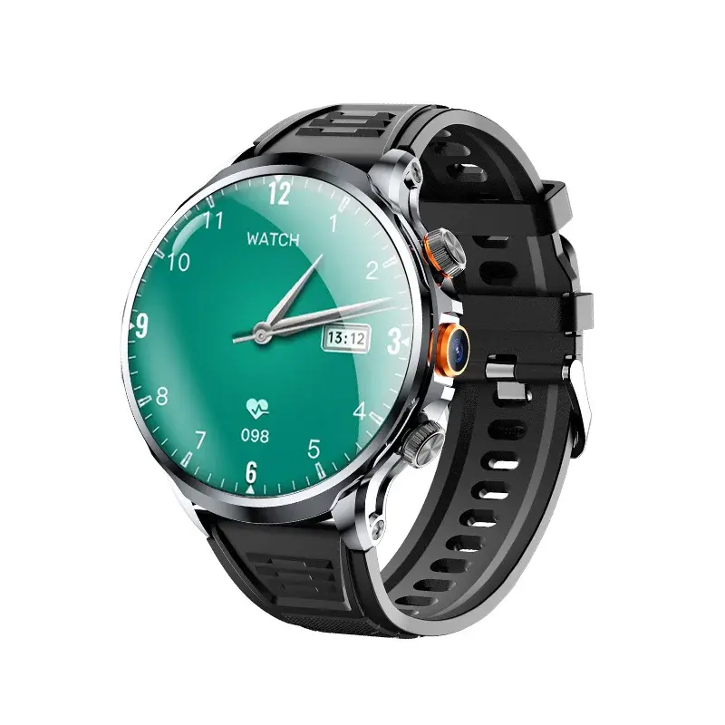 Thumbnail: Android Men/Women  1.95-Inch Smartwatch + Google Play with 4G Network