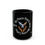 Miniatura: Mug - Morning Coffee Peace Quote Black Mug (11oz, 15oz)