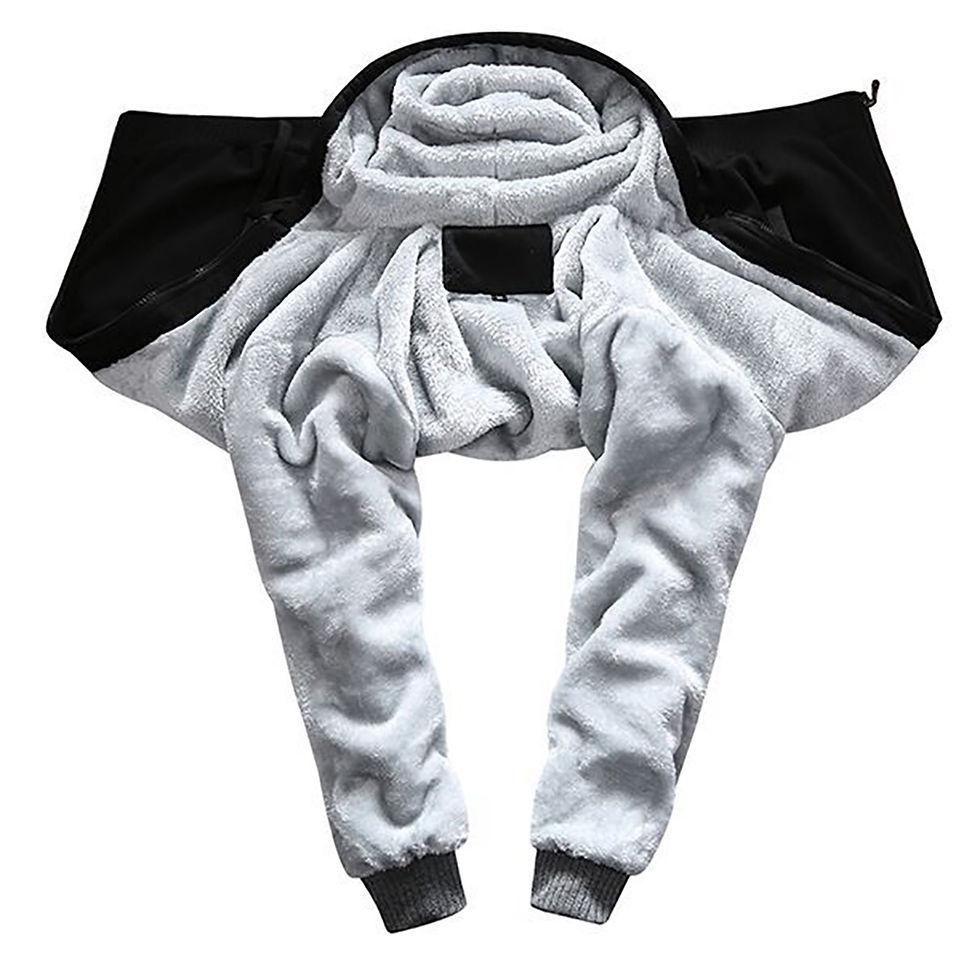 थंबनेल: Prayer Zip-Up Thickened Fleece-Lined Hoodie