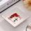 थंबनेल: Cross Ceramic Square Dinner Plates 1 Pcs ,2 Pcs, 4 Pcs