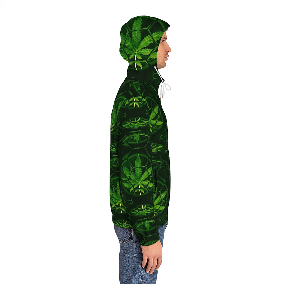 الصورة المصغرة: Men's Full-Zip Hoodie (AOP)