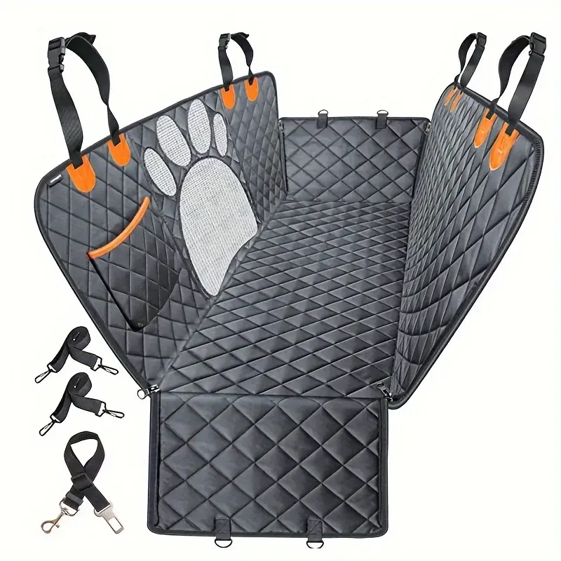 縮圖：Dog Seat Cover, Soft Pet Rear Seat Cover