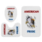 الصورة المصغرة: AMERICAN PRIDE Bathroom Toilet Set