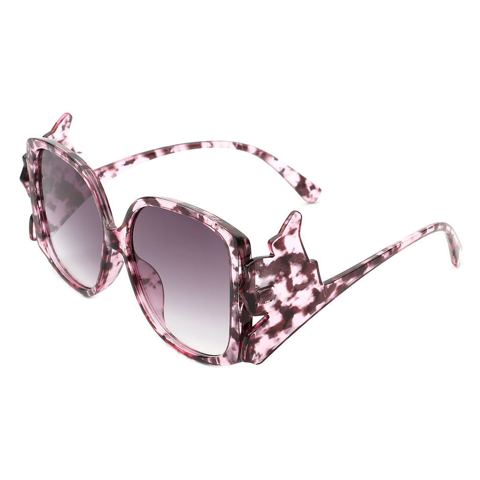 縮圖：Vortexia - Large Fashion Square Sunglasses