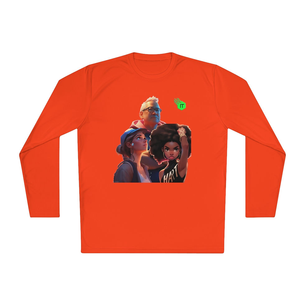 Miniatura: Unisex GREATNESS long sleeve ultraviolet protection tee