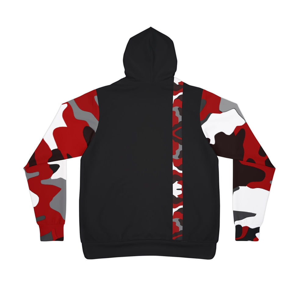 Miniatura: Camo Red Athletic Hoodie