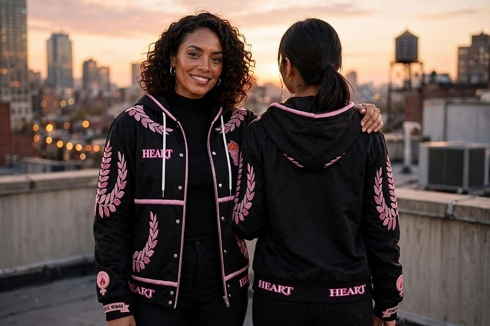 Heart Renewed in Power Jacket
