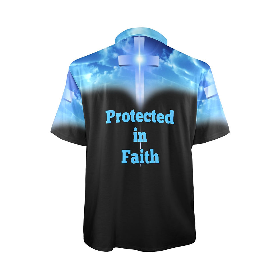 縮圖：Protected in Faith (B) Polo Shirt