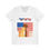 थंबनेल: V-Neck Tee, USA Flag Shirts