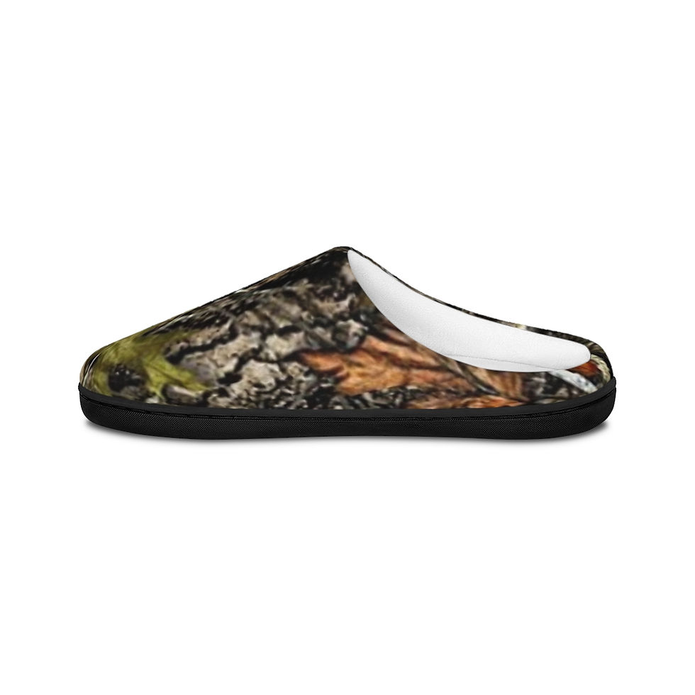 الصورة المصغرة: Men's woods print Indoor Slippers