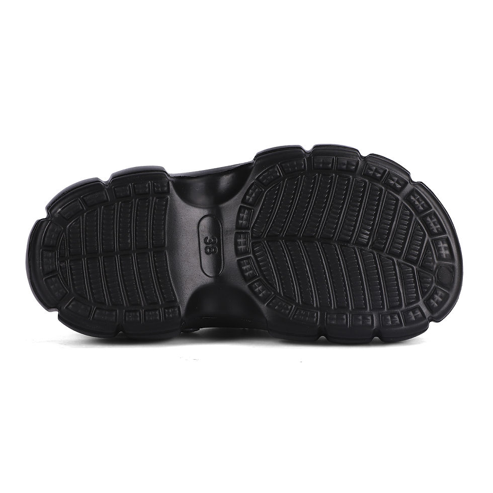 縮圖：Women's EVA Bling Rhinestone Clogs Black