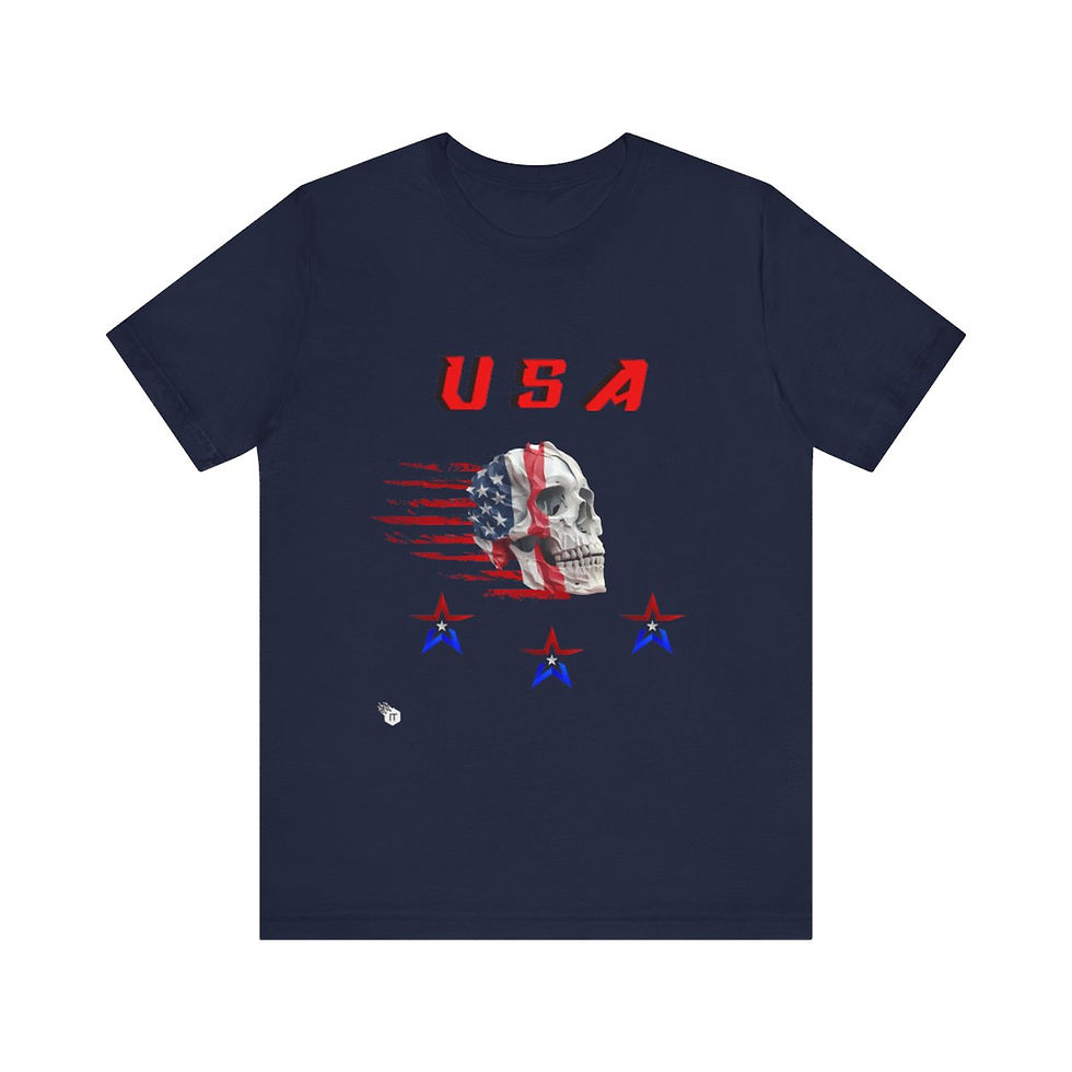 الصورة المصغرة: Unisex Jersey USA Tee