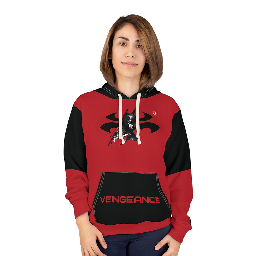 섬네일: Vengeance Superhero Unisex Pullover Hoodie