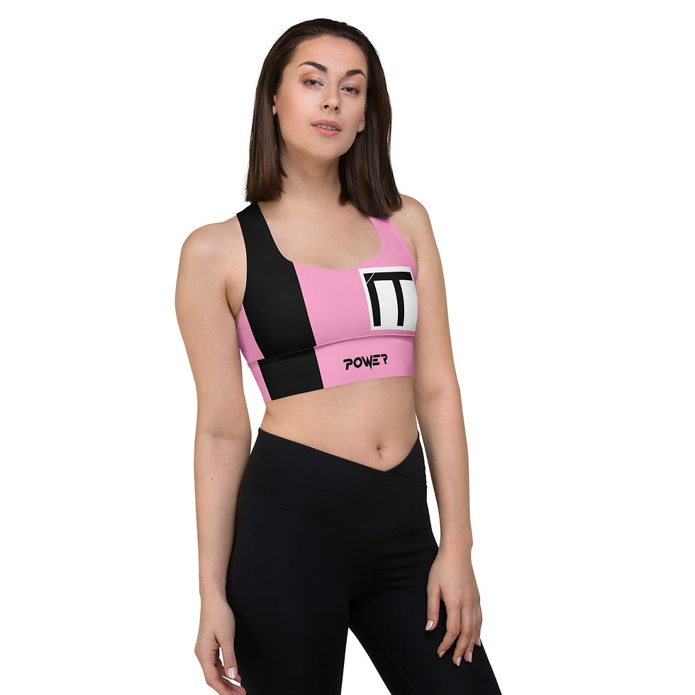 縮圖：Sports bra Pink