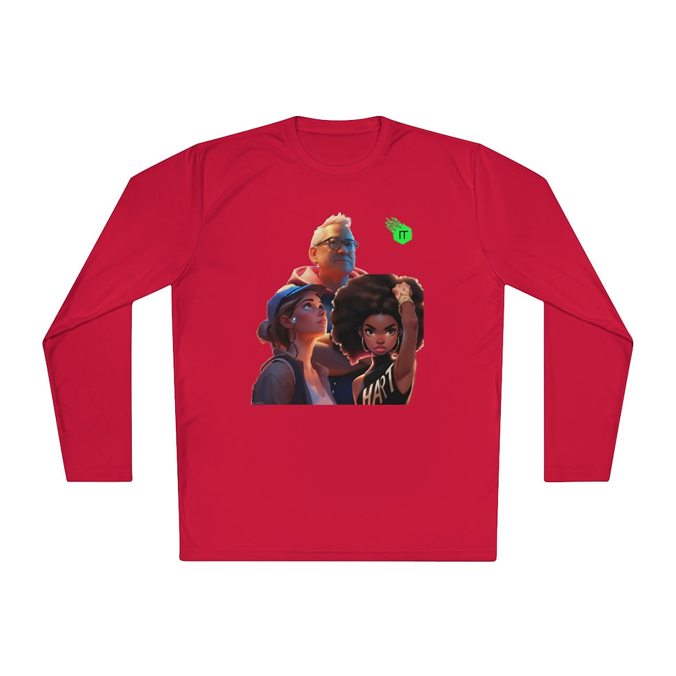 Miniatura: Unisex GREATNESS long sleeve ultraviolet protection tee