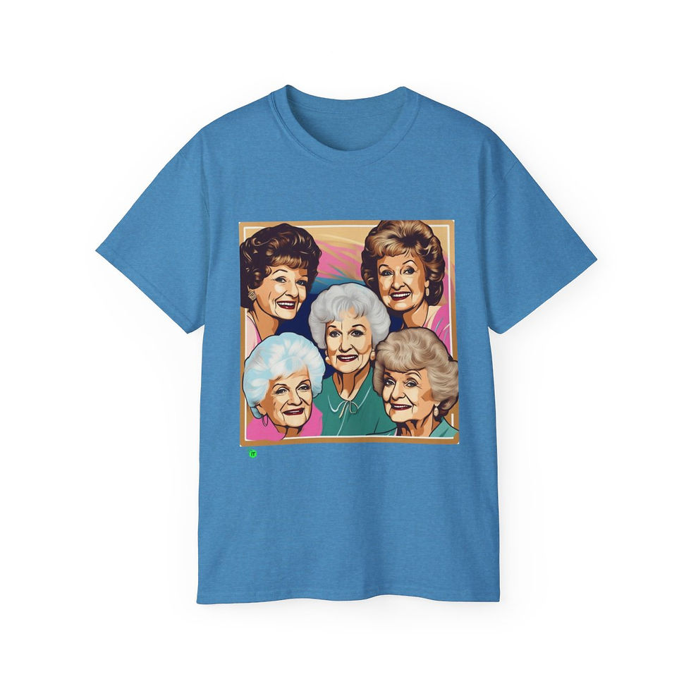 Miniatura: Graphic Tee: Golden Age Design style 1