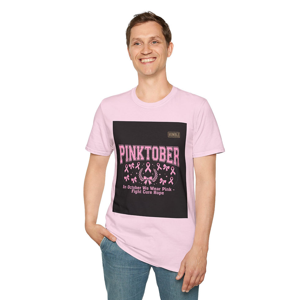 Thumbnail: (Cancer Awareness) Pinktober Breast Cancer Awareness T-Shirt